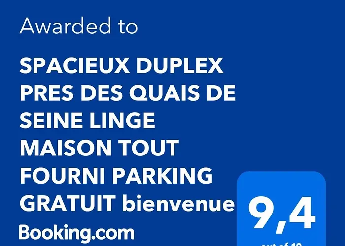 Spacieux Duplex Pres Des Quais De Seine Linge Maison Fourni Parking Gratuit 4 Bienvenue à Vous Appartement Rouen